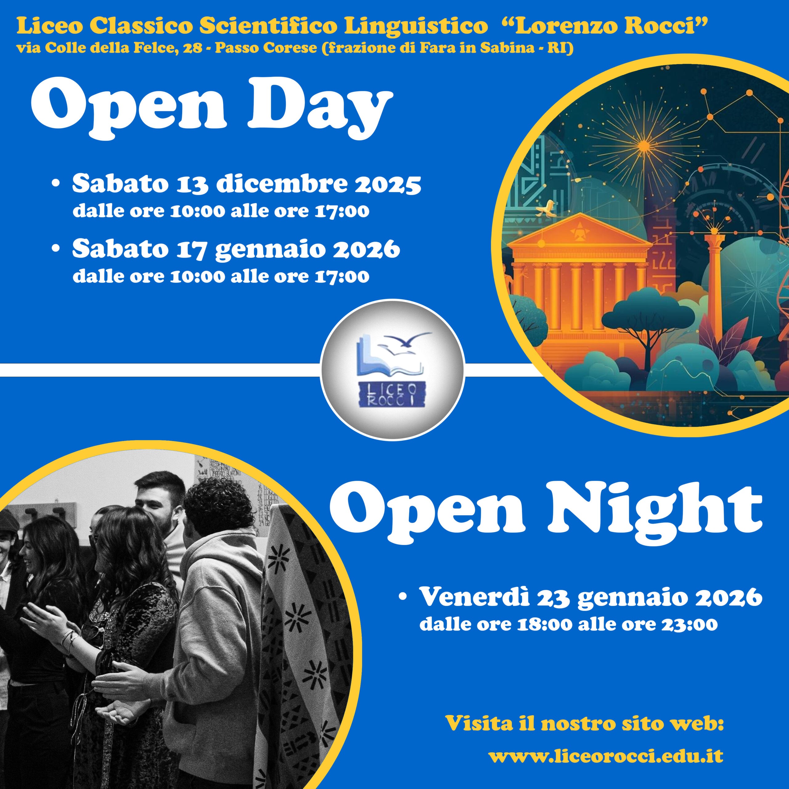 Open Day-Open Night 2025-26